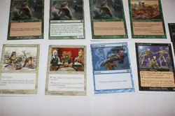 9x 5th edition 7th 8th 9th grizzly bears green blue white border magic cards MP - Image 3