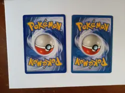 Combo Moltres & Zapdos 27/62 & 30/62 Both Fossil Edition Pokemon Cards - Image 5
