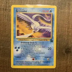 Pokemon The Movie 200 Articuno Black Star Promo Card 22 WOTC - Image 1