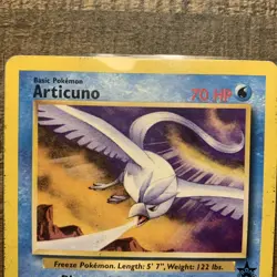 Pokemon The Movie 200 Articuno Black Star Promo Card 22 WOTC - Image 5