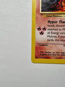 Moltres - 21 - Pokemon Wizards Black Star Promo Card Movie 2000 LP - Image 4