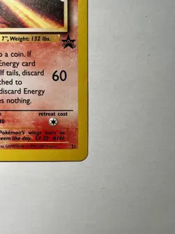 Moltres - 21 - Pokemon Wizards Black Star Promo Card Movie 2000 LP - Image 5