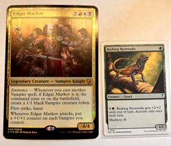 MTG Edgar Markov (Commander 2017) Oversized Cards Foil NM - Image 3