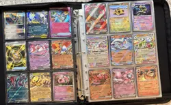 HUGE Pokemon / One Piece mix Binder Card Collection 600+ lot Modern set. Extra - Image 3