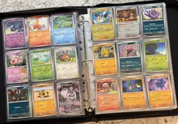 HUGE Pokemon / One Piece mix Binder Card Collection 600+ lot Modern set. Extra - Image 5