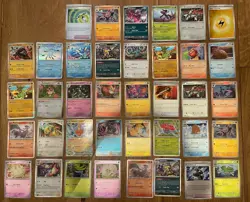 38x Pokemon Cards Joblot Modern Mix Rares & Reverse Holos SWSH/SV Era Bundle - Image 1