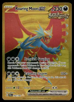 Pokemon Cards Roaring Moon ex 262/182 Paradox Rift Hyper Rare NM - Image 1
