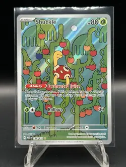 Shuckle - 136/132 TCG Mega Evolution Illustration Rare Pokemon Card En 2025 - Image 1