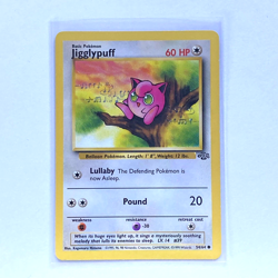 Jigglypuff - #54/64 - Jungle Set - 1999 WOTC Pokemon Card Common - LP - Image 1