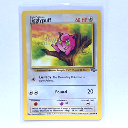 Jigglypuff - #54/64 - Jungle Set - 1999 WOTC Pokemon Card Common - LP - Image 3
