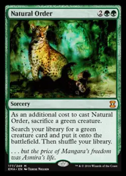 MTG English Natural Order NM Normal Eternal Masters - Image 1