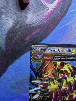 Pokemon Primal Groudon-EX Holo Full Art TCG Card 151/160 LP Condition - Image 4