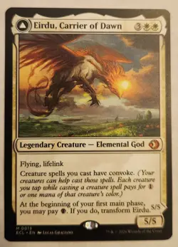 Eirdu, Carrier of Dawn Lorwyn Eclipsed Regular Mythic NM+ - Image 1