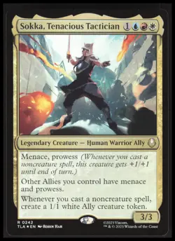 Sokka, Tenacious Tactician R Avatar: Foil NM - Image 1