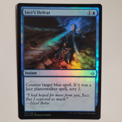 Jace's Defeat - FOIL - NM - Hour of Devastation MTG Magic HOU 38 (038/199) Blue - Image 1