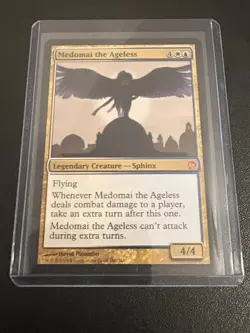 MTG Magic the Gathering Medomai the Ageless (196/260) Theros LP - Image 1