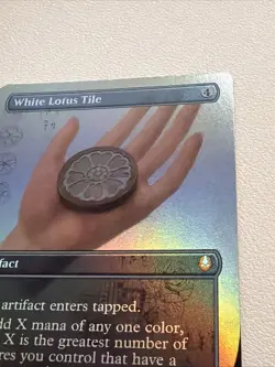 White Lotus Tile (Borderless) Avatar: The Last Airbender Foil - Image 3