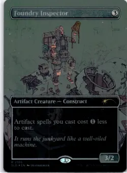 MTG Foundry Inspector (Galaxy Foil) Foil NM Secret Lair Drop Series Magic 2106 - Image 1