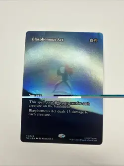 Blasphemous Act (Borderless) Avatar: The Last Airbender: Eternal-Legal Foil - Image 1