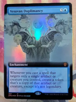 Vesuvan Duplimancy (Extended Art) (Foil) MTG Dominaria United (DMU) (NM) - Image 1