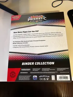 Pokemon Prismatic Evolutions Binder Collection - Sealed Scarlet And Violet New - Image 2