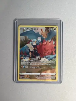 Pokemon TCG Druddigon TG09/TG30 Swsh12: Silver Tempest Trainer Gallery Holo NM/M - Image 1