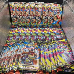 Pokemon TCG Mega Evolutions Booster Pack Lot (30) - Image 1