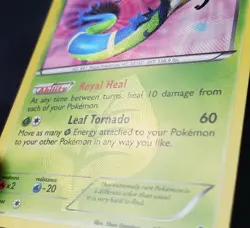 2012 POKEMON Serperior HP130 Secret Rare Dragons Exalted 125/124 NM VERY NICE - Image 3