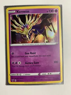 Xerneas 078/185 - Reverse Holo Rare - Vivid Voltage Pokemon - NM/M - Image 1