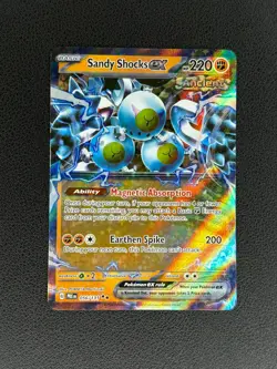 Pokemon TCG Prismatic Evolutions Sandy Shocks EX 056/131 Near Mint - Image 1