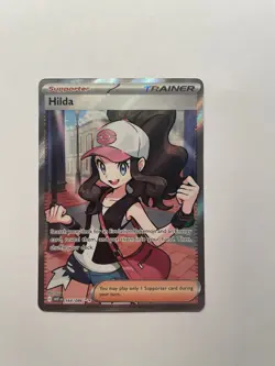 Pokemon TCG -- Hilda 164/086 - SV: White Flare Full Art Ultra Rare Holo - Image 1