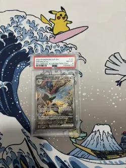 Pokemon Greninja EX #132 Promo 2024 Special Illustration Collection PSA 8 - Image 1