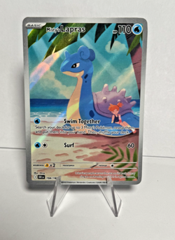 Pokemon Destined Rivals Misty's Lapras 194/182 Illustration Rare - Image 1