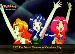 The Water Flowers of Cerulean City EP7 Pokemon Topps TV Animation Edition - Image 1