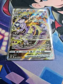 Pokemon Mewtwo VSTAR GG44/GG70 Crown Zenith Galarian Gallery Holo Ultra Rare NM - Image 2
