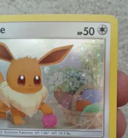 Eevee SM184 Promo - Sun & Moon - Mizue Holo - MP Moderately Played - Pokemon TCG - Image 4