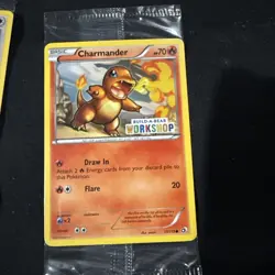 2013 POKEMON *Promo* BUILD-A-BEAR WORKSHOP CHARMANDER&EEVEE sealed - Image 2
