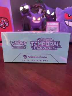 Temporal Forces Pokemon Center Elite Trainer Box ETB Walking Wake - Image 5