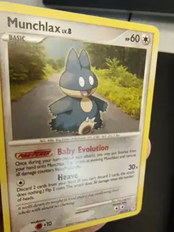 Munchlax 33/130 Diamond & Pearl Base Set Pokemon Non Holo - Image 2
