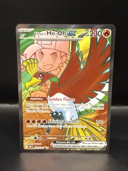 Pokemon Ethan's Ho-Oh ex 209/182 Sv10: Destined Rivals Holo - Image 1