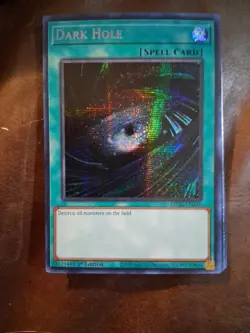 Dark Hole MP25-EN030 Secret Rare 1st Edition Yu-Gi-Oh Near Mint - Image 1