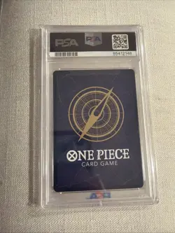 2023 ONE PIECE OP02-PARAMOUNT WAR ALTERNATE ART #058 BUGGY PSA 10 - Image 2