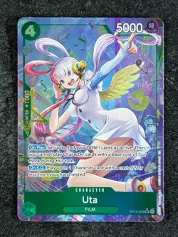 2025 One Piece UTA OP13-023 Carrying On His Will Alt. Art Super Rare English - Image 1
