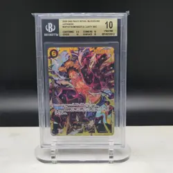 BGS 10 - Monkey D. Luffy OP10-118 SEC [One Piece Royal Blood] Japanese - Image 1