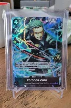 Roronoa Zoro OP10-095 R - Alt Art One Piece TCG (The Best of Vol.2 set) English - Image 1