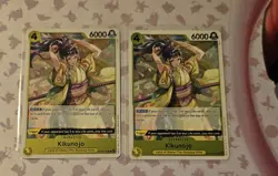 One Piece Wings Of The Captain Kikunojo Op06-104 Set Of 2 NM - Image 1