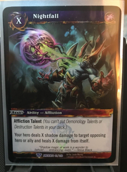WoW TCG World of Warcraft - Nightfall - Foil Promo - Image 1