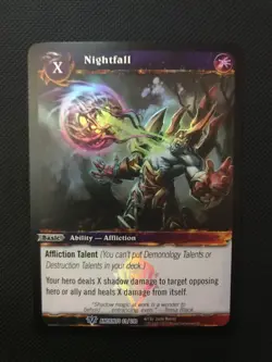 WoW TCG World of Warcraft - Nightfall - Foil Promo - Image 2