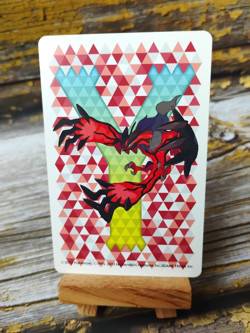 Aegislash - 2013 Yveltal Pokemon Y Poker Deck - Pokemon XY Playing Card - Image 4