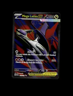 Mega Latias ex 163/132 Ultra Rare Mega Evolution Pokemon Card - Image 1